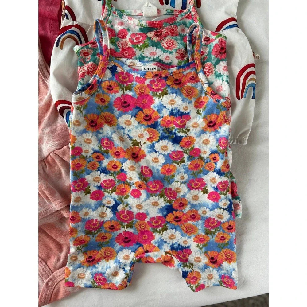 Carters months bodysuits